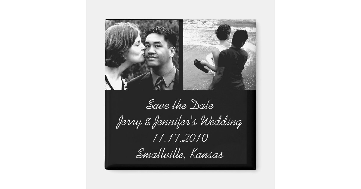Cheap save the date magnets zazzle