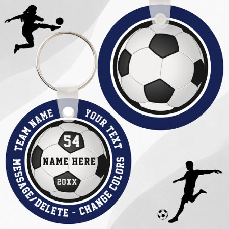 Cheap Soccer Keychains Personalized For Boys Girls