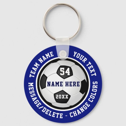 Cheap Soccer Party Favors Ideas Personalized Keychain