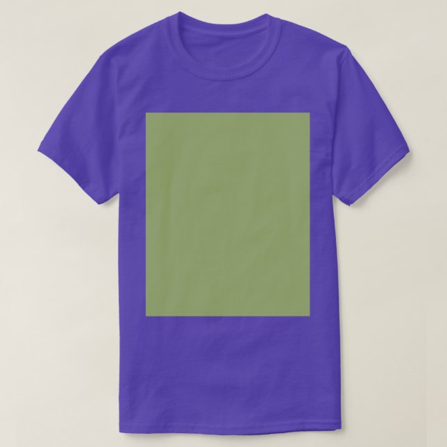 Cheap Solid Pale Iguana Green Color Graphic  T-Shirt (Design Front)