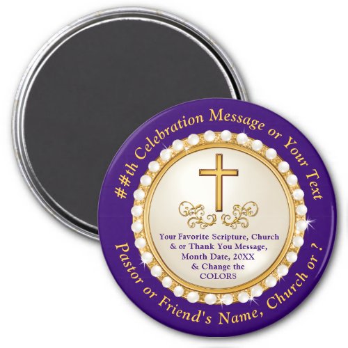 Cheap Souvenir Ideas for Church Anniversary Magnet