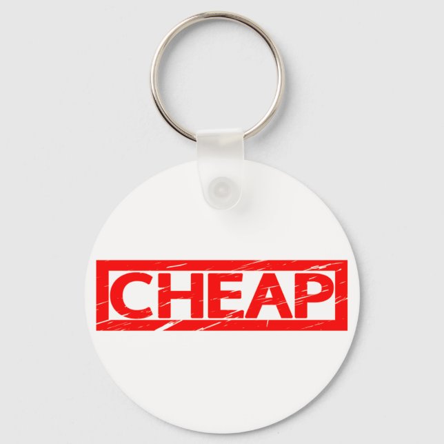 Cheap Stamp Keychain (Front)