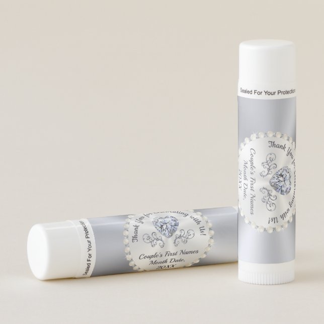Cheap, Thank You for Celebrating with Us, Favors Lip Balm (Front)