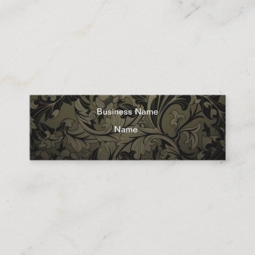 Cheap Vintage Grunge Floral Business Card