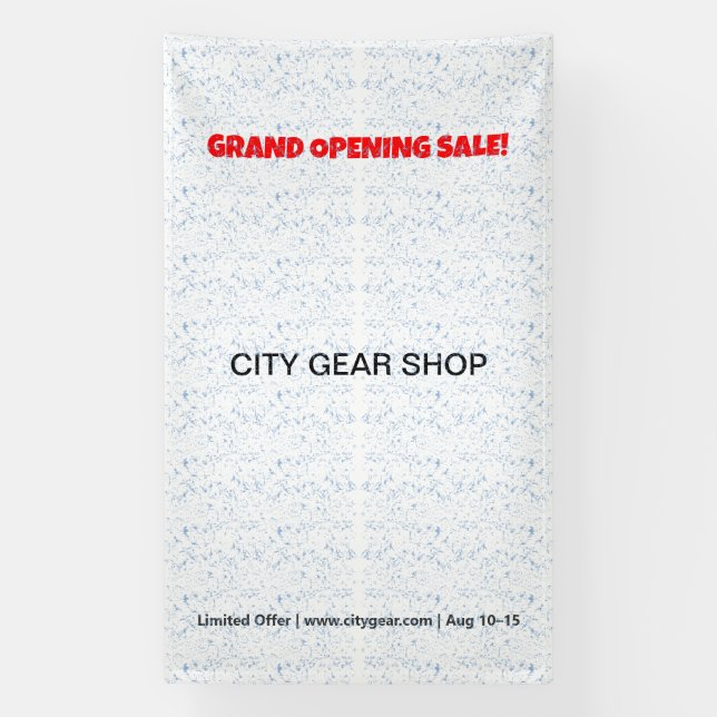 Cheap Vinyl Banners & Signs | Fast Print (Vertical)