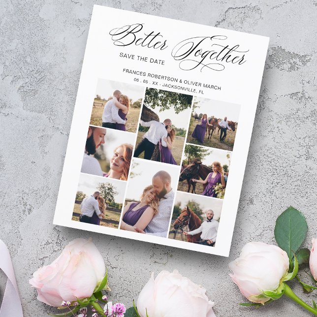 Cheap Whimsical Better Together 8 Photos Wedding (Creator Uploaded)