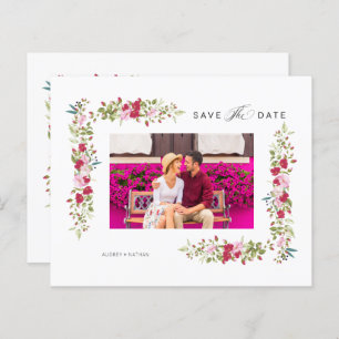 Cheap Whimsical Typography Pink Red Shades Flowers