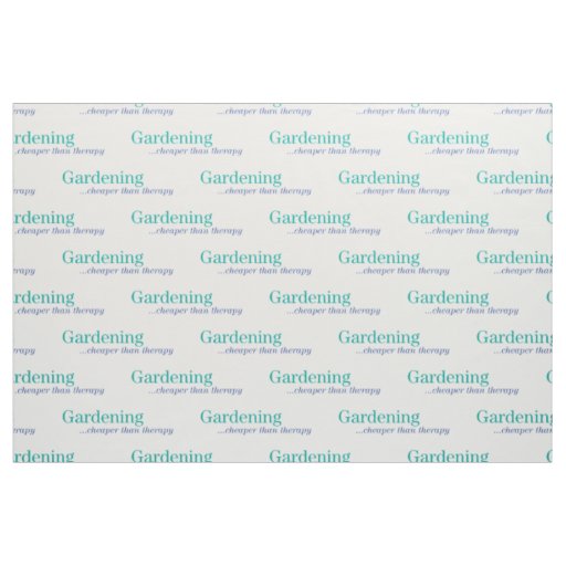 Cheaper Than Therapy Fabric