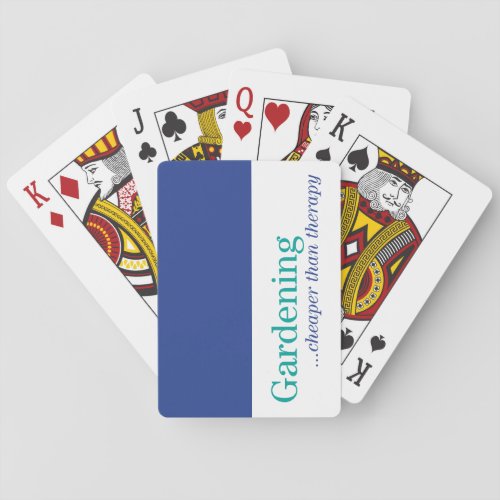 Cheaper Than Therapy Poker Cards