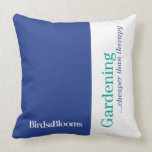 Cheaper Than Therapy Throw Pillow