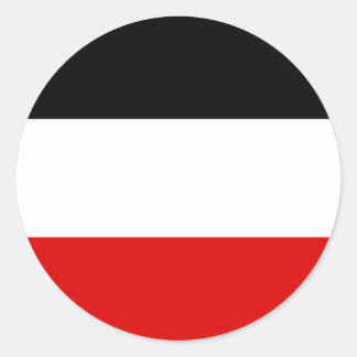 Cheapest German imperial flag Classic Round Sticker