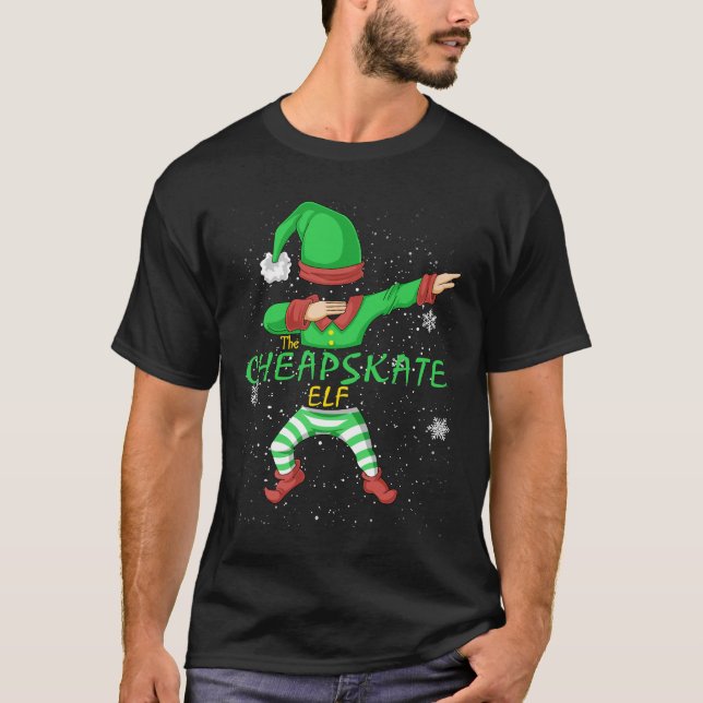 Cheapskate  elf T-Shirt (Front)
