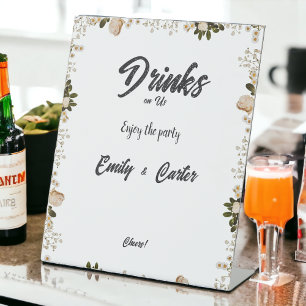 Chears card pedestal sign