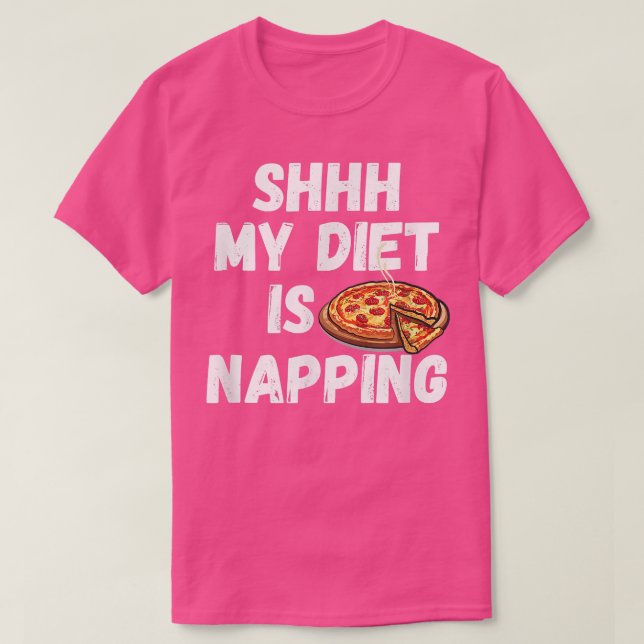 Cheat Day Funny Diet Pizza Lovers Pizza Chef Funny T-Shirt (Design Front)
