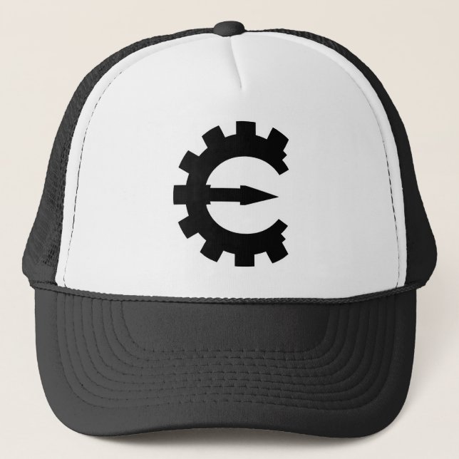 Cheat Engine Logo 2 - Black Trucker Hat (Front)