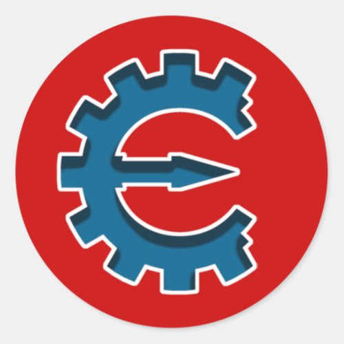 Cheat Engine Logo 2 Classic Round Sticker