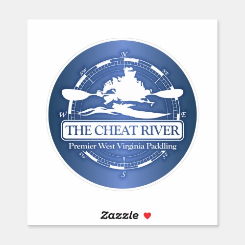 Cheat River KC2 Sticker