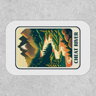 Cheat River West Virginia Colors Patch