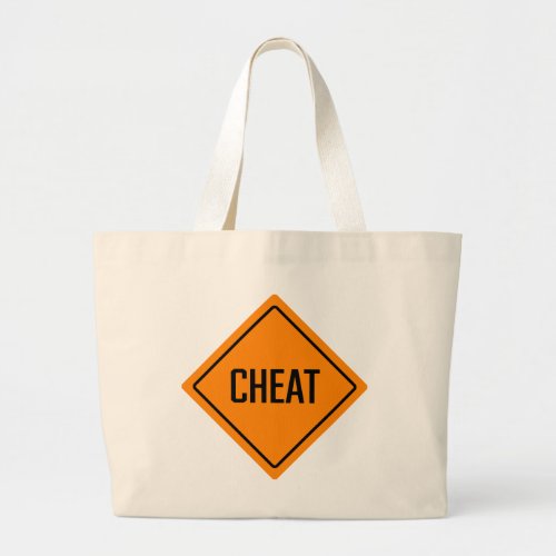 Cheat Word Jumbo Tote Bag