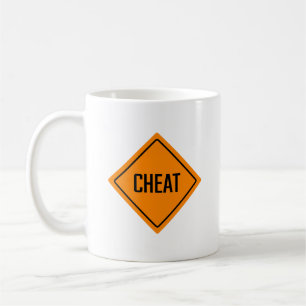 Cheat Word Sign Classic Mug