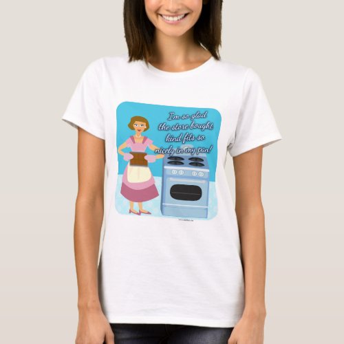 Cheating Brownies Snarky Housewife Kitsch T_Shirt