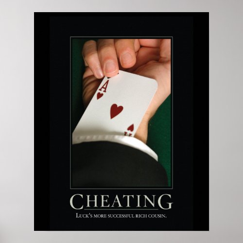 Cheating Demotivational Posters