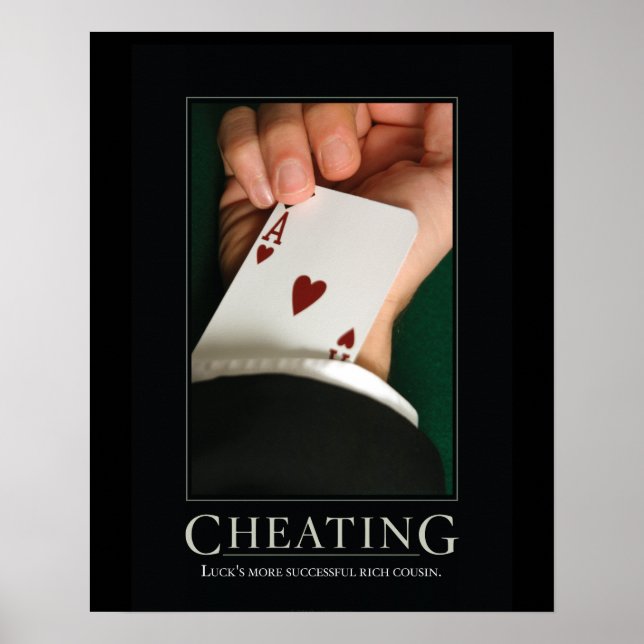 Cheating Demotivational Posters (Front)