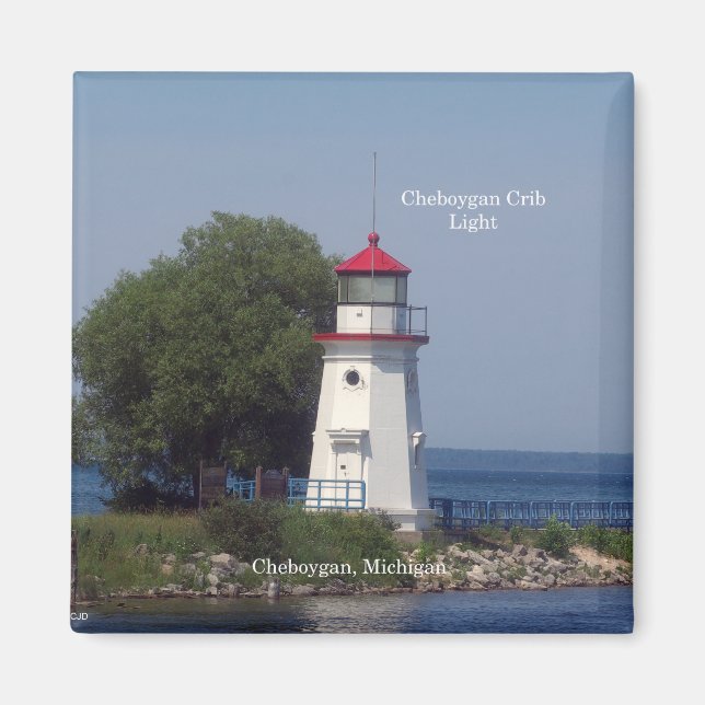 Cheboygan Crib Light magnet (Front)