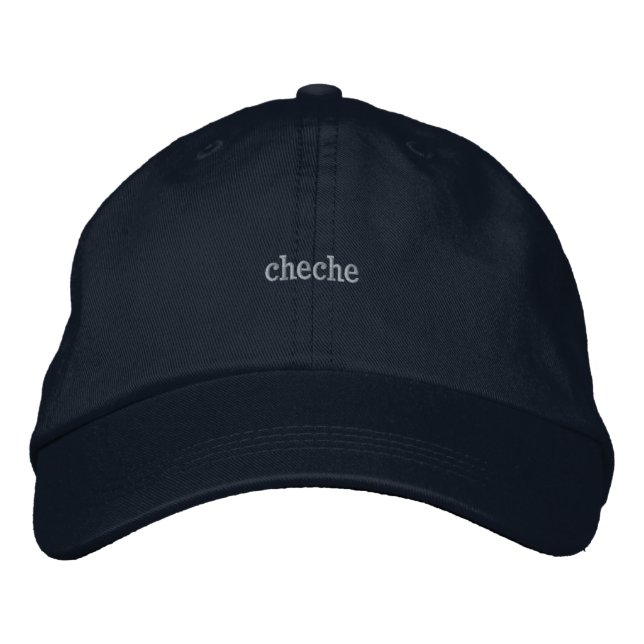 cheche sister cantonese hong kong embroidered baseball cap (Front)