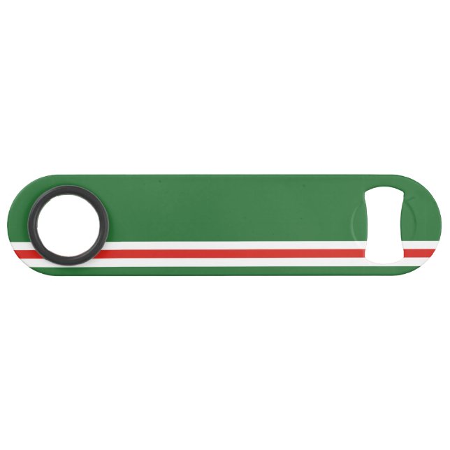Chechen Republic of Ichkeria Flag Bar Key (Front (Horizontal))