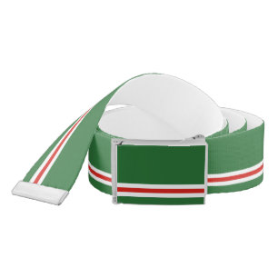 Chechen Republic of Ichkeria Flag Belt