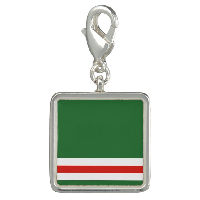 Chechen Republic of Ichkeria Flag Charm (Front)