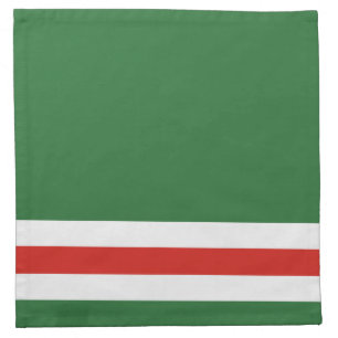 Chechen Republic of Ichkeria Flag Cloth Napkin
