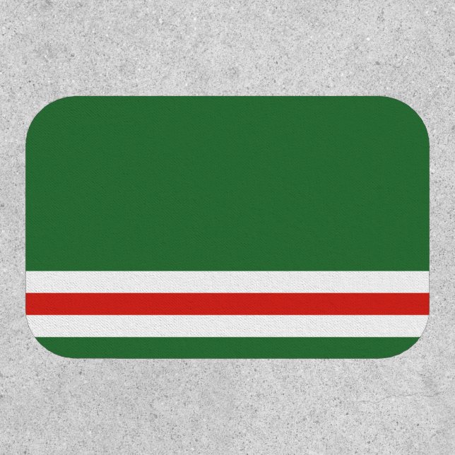Chechen Republic of Ichkeria Flag Patch (Front)