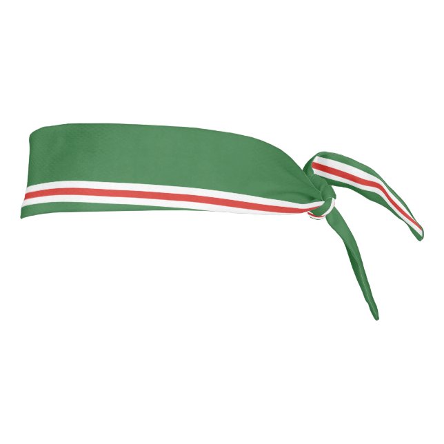 Chechen Republic of Ichkeria Flag Tie Headband (Rotate 90)
