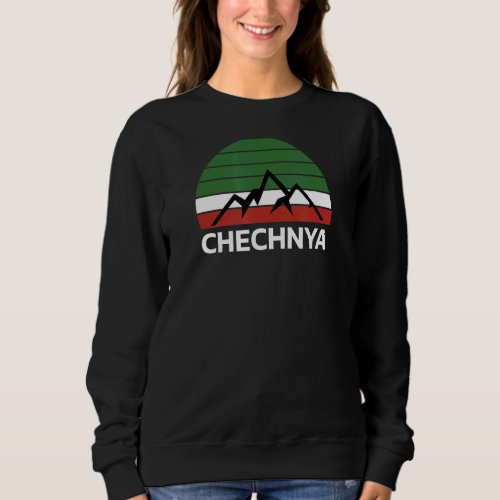 Chechnya Chechen Chechnyan Borz Flag Ichkeria Noxc Sweatshirt