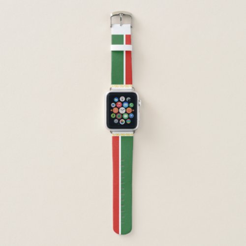 Chechnya Flag Apple Watch Band