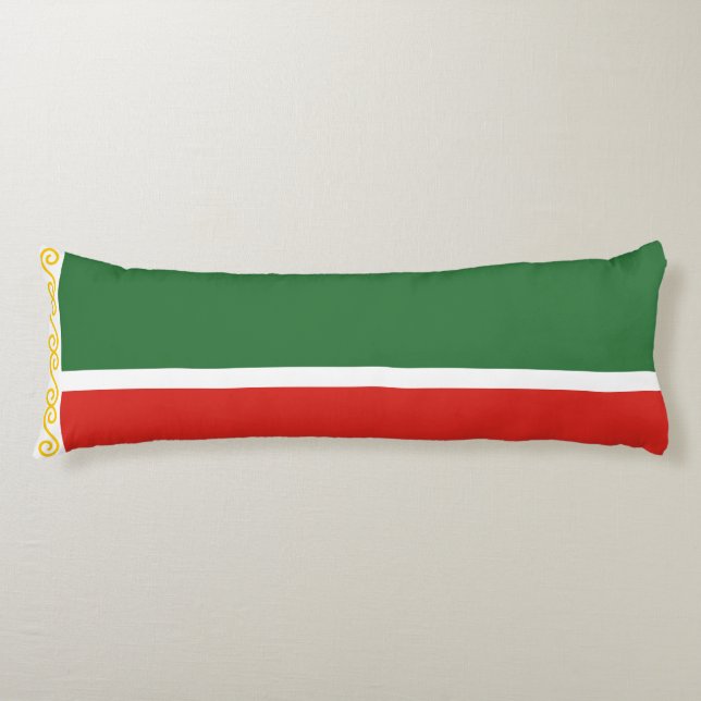 Chechnya Flag Body Pillow (Front)