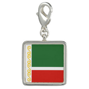 Chechnya Flag Charm