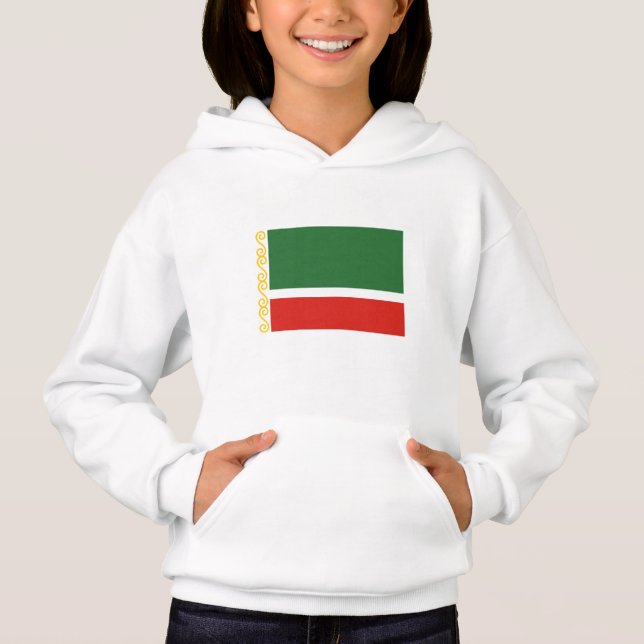 Chechnya Flag Hoodie (Front)