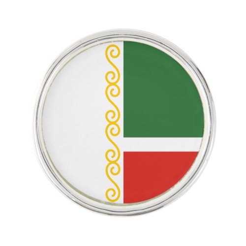 Chechnya Flag Lapel Pin