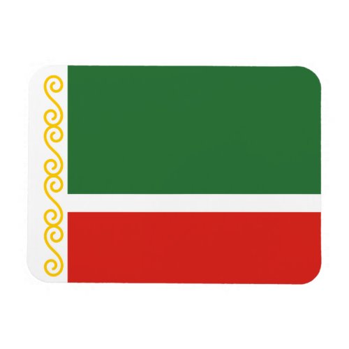 Chechnya Flag Magnet