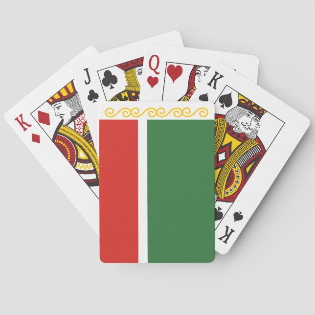 Chechnya Flag Poker Cards (Back)