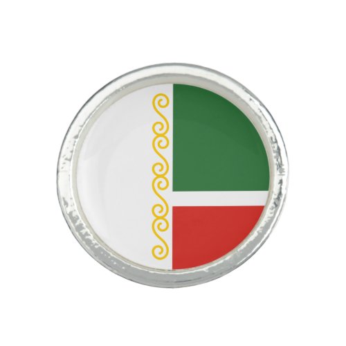 Chechnya Flag Ring