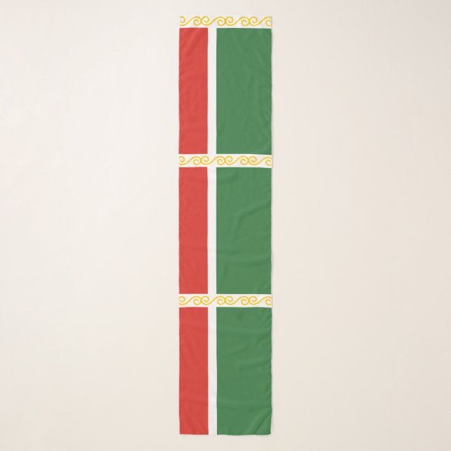 Chechnya Flag Scarf (Front)