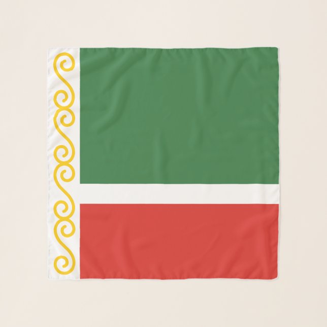 Chechnya Flag Scarf (Front)