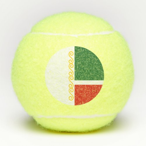 Chechnya Flag Tennis Balls