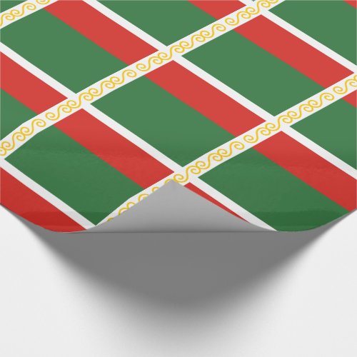 Chechnya Flag Wrapping Paper