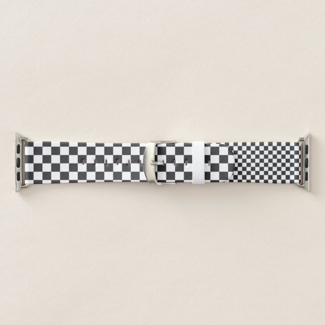 check black and white chef apple watch band (Band)