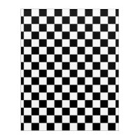 Check Black White Checkered Pattern Checkerboard